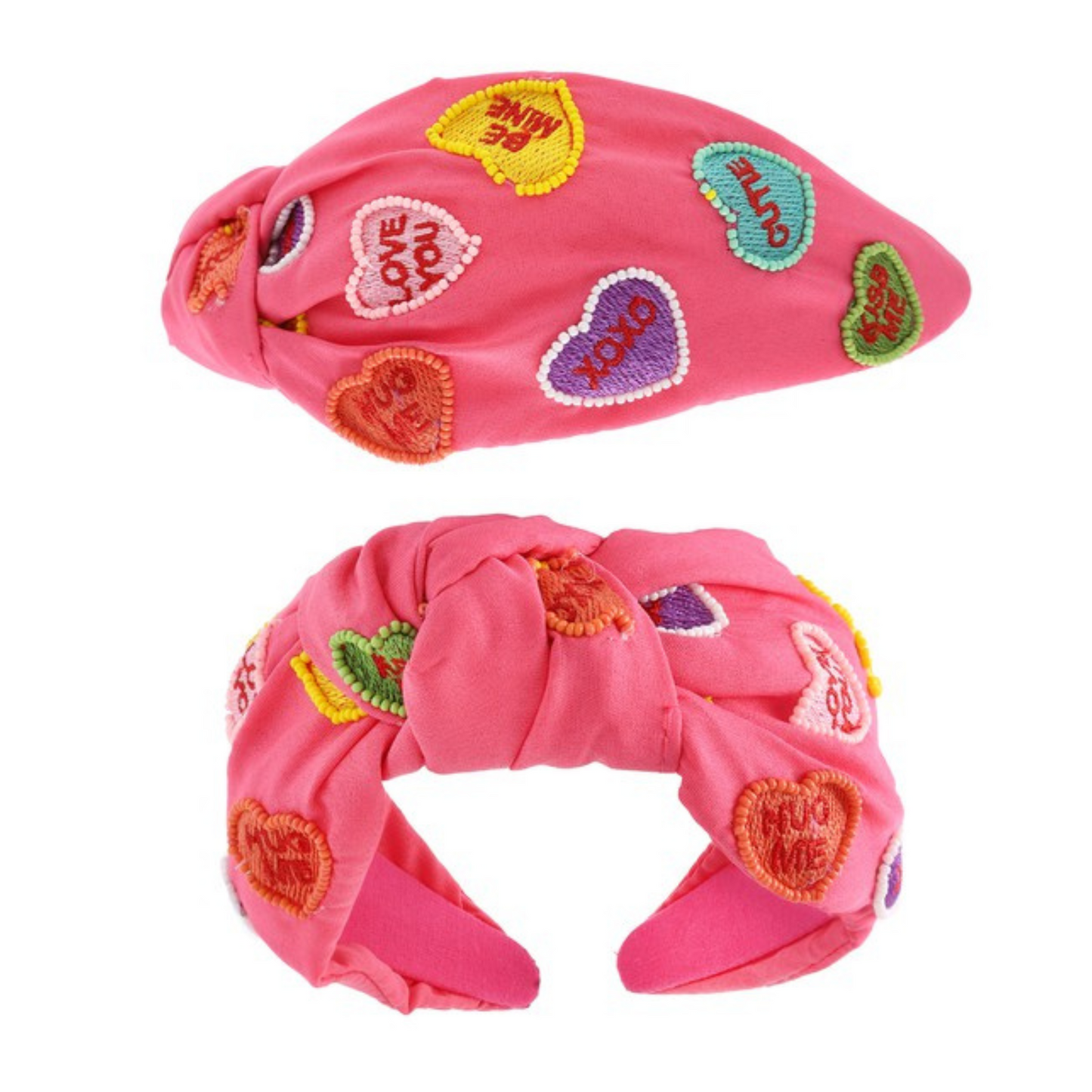 Valentine's Day Conversation Heart Beaded Headband